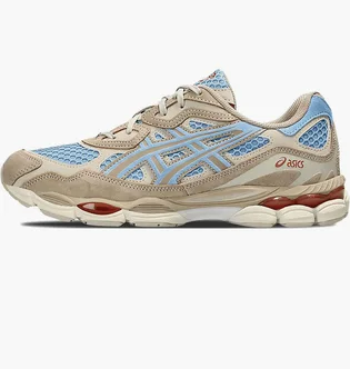 Кросівки унісекс Asics Gel-Nyc Beige/Light Blue 1203A372-401