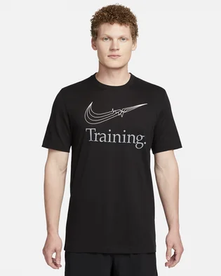 Футболка мужская Nike T-Shirt Dri-Fit Black FJ2477-010