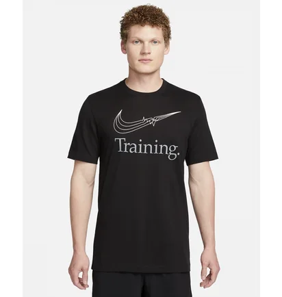 Футболка мужская Nike T-Shirt Dri-Fit Black FJ2477-010