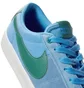 Кроссовки унисекс Nike Zoom Blazer Low Pro Gt Sb Light Blue FJ1679-400