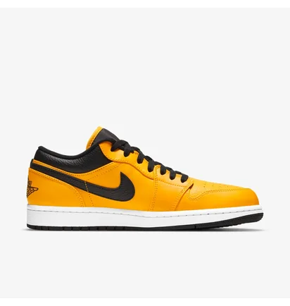 Кросівки чоловічі Air Jordan 1 Low Yellow 553558-700