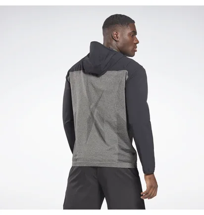 Худі чоловіче Reebok United By Fitness Myoknit Grey HA9077