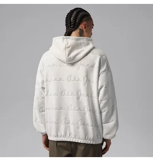 Худи мужское Air Jordan Flight MenS Jacquard Pullover Hoodie White IF1837-133
