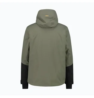 Куртка мужская CMP Fix Hood Twill Olive/Black 34W2037-E943