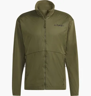Олімпійка чоловіча Adidas Multi Primegreen Wind Fleece Jacket Olive HI1602