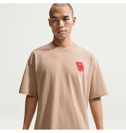 Футболка унисекс Nike Skate Spots Beige IR6747-286