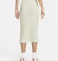 Спідниця жіноча Nike Sportswear Chill Knit Slim Ribbed Midi Skirt Beige FQ1636-104