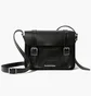 Сумка унисекс Dr. Martens 11 Inch Leather Messenger Bag Black AB097001