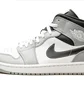 Кроссовки мужские Air Jordan 1 Mid White/Grey 554724-078