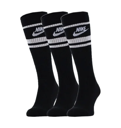Шкарпетки унісекс Nike Sportswear Essential Black (3 пари) CQ0301-010