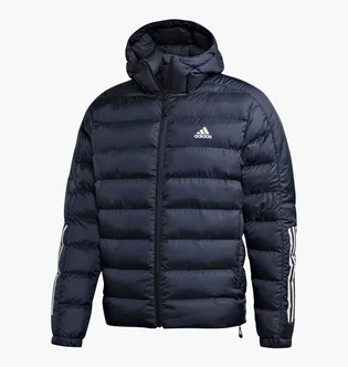 Пуховик чоловічий Adidas Itavic 3-Stripes 2.0 Blue DZ1412
