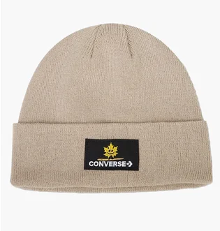 Шапка унисекс Converse Graphic Beanie Beige 10026112-274