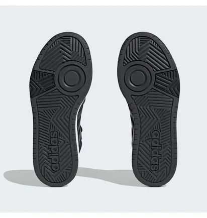 Кроссовки женские Adidas Hoops 3.0 Mid Lifestyle Basketball Classic Fur Lining Winterized Shoes Black GW6434