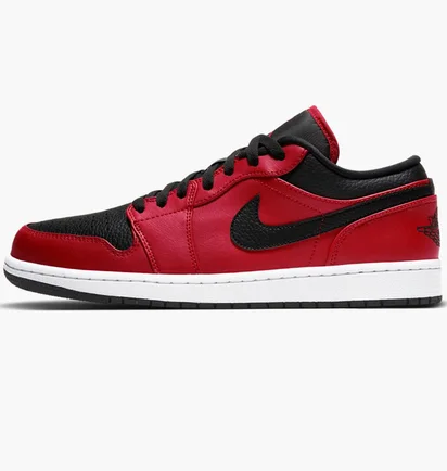 Кросівки чоловічі Air Jordan 1 Low Red 553558-605