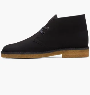 Черевики чоловічі Clarks Originals Desert Boot Vegan 43 Black 26162582
