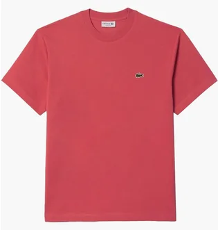 Футболка мужская Lacoste Classic Fit Cotton Jersey T-Shirt White TH7318