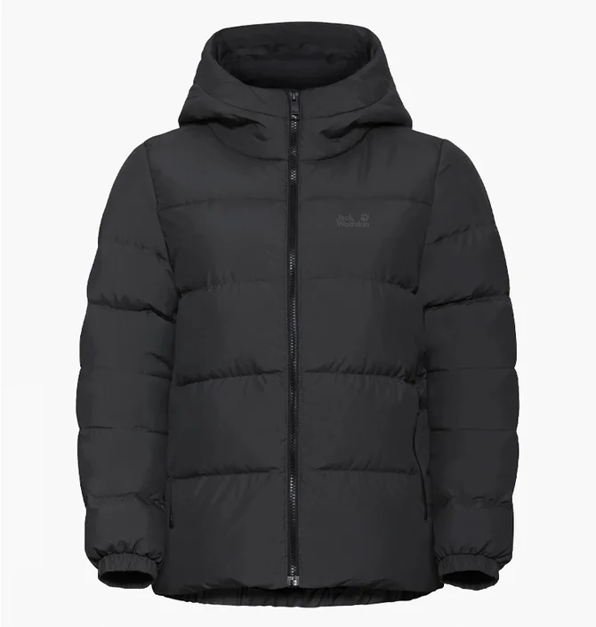 Пуховик женский Jack Wolfskin Frozen Palace Black A65097-6000