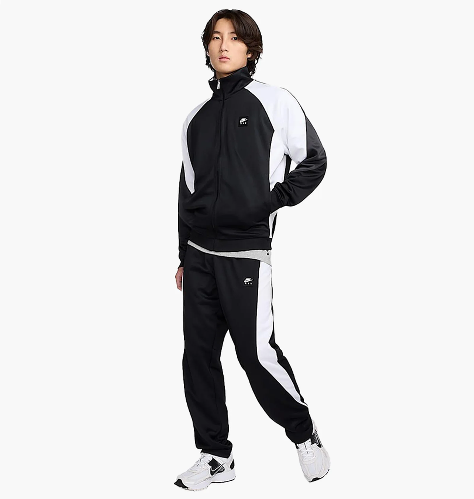 ᐉ Спортивний костюм чоловічий Nike Air Poly-Knit Black/White