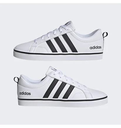 Кроссовки мужские Adidas Vs Pace 2.0 Lifestyle Skateboarding 3-Stripes Branding Synthetic Nubuck Shoes White Hp6010