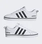 Кроссовки мужские Adidas Vs Pace 2.0 Lifestyle Skateboarding 3-Stripes Branding Synthetic Nubuck Shoes White Hp6010