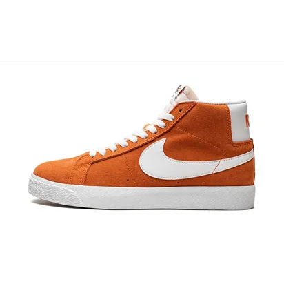 Кроссовки унисекс Nike Sb Zoom Blazer Mid Orange 864349-800