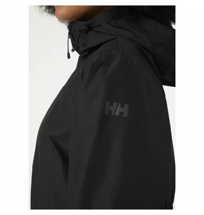 Парка женская Helly Hansen Essence Mid Rain Coat Black 53971-990