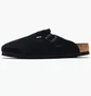 Сандали женские Birkenstock Wmns Boston Soft Footbed Suede Black 660473