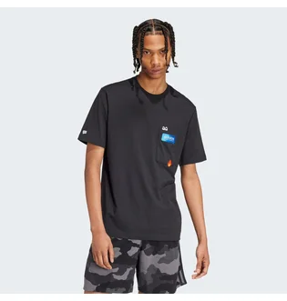 Футболка мужская Adidas Remoji Pocket Graphic Black IW2639