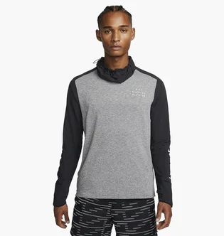 Кофта мужская Nike Therma-Fit Run Grey/Black Dq6522-010