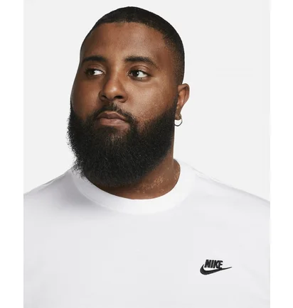 Лонгслів чоловічий Nike Club Ls Tee White AR5193-100