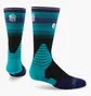 Шкарпетки унісекс Stance Nba Charlotte Hornets Logo Crew Basketball Socks Turquoise/Black (1 пара) M559C5LCHO-BLK