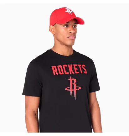 Футболка чоловіча NEW ERA Rockets Black 60505476