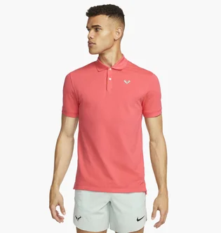 Поло мужское Nike The Polo Rafa Slim-Fit Polo Peach DD8532-850