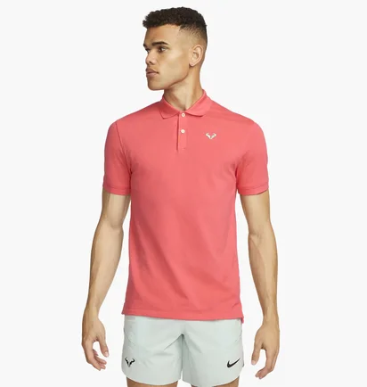 Поло мужское Nike The Polo Rafa Slim-Fit Polo Peach DD8532-850