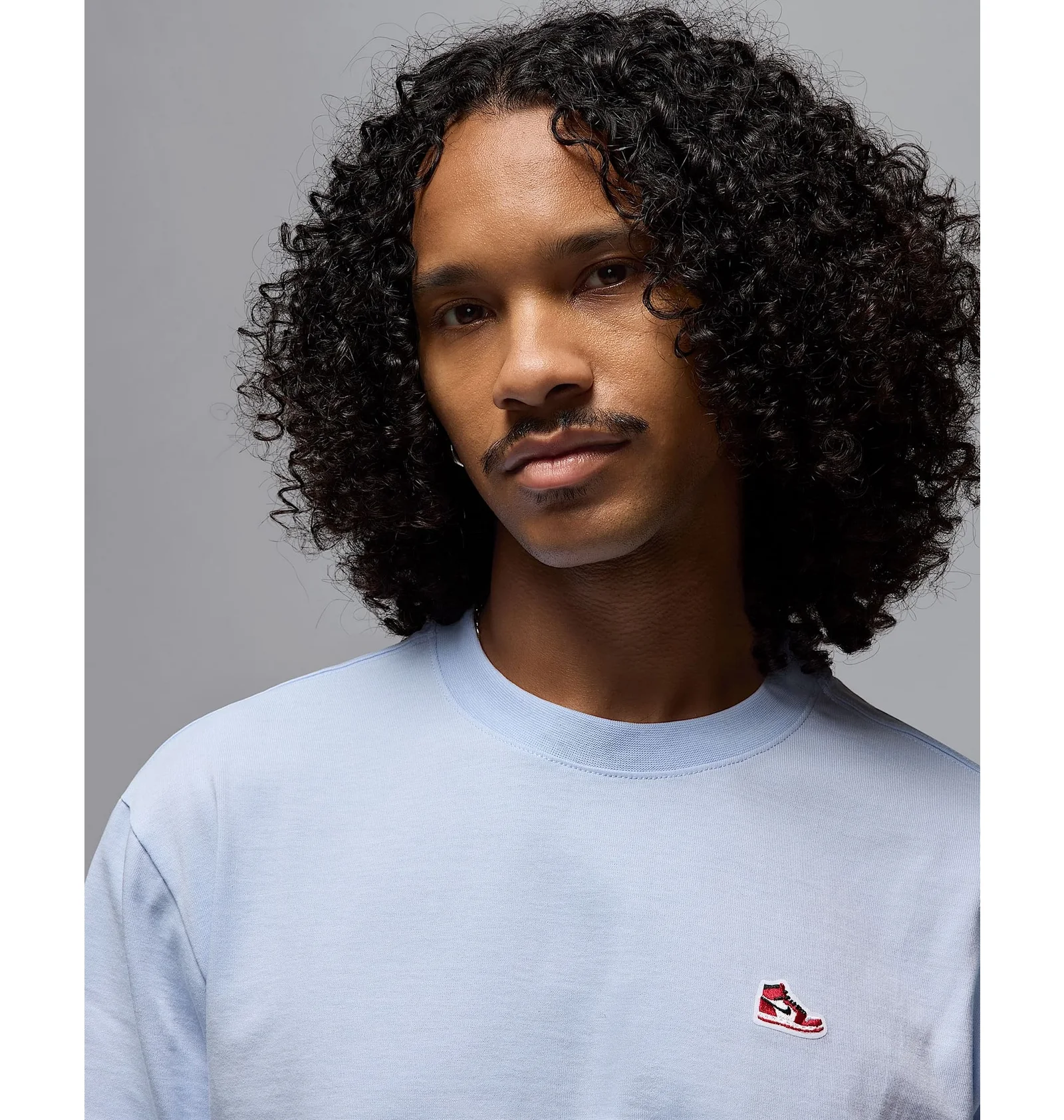 ᐉ Футболка унісекс Air Jordan Sneaker Patch T-Shirt Light Blue