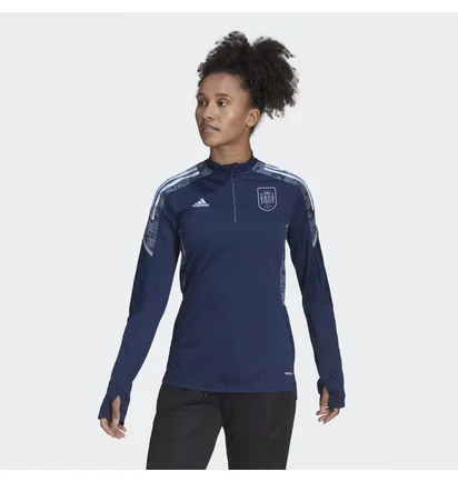 Кофта женская Adidas Spain 2022 Training Top Blue GK9455