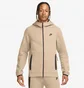 Толстовка чоловіча Nike Tech Fleece Full-Zip Windrunner Hoodie Beige FB7921-247