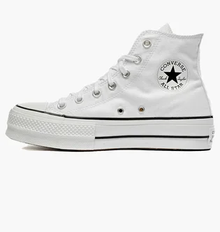 Кеди жіночі Converse Taylor All Star Lift Hi White 560846C