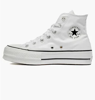 Кеди жіночі Converse Taylor All Star Lift Hi White 560846C