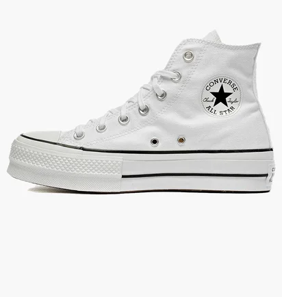Кеды женские Converse Taylor All Star Lift Hi White 560846C