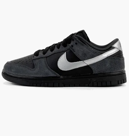 Кроссовки женские Nike Dunk Low Black/Grey II7636-001