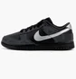 Кроссовки женские Nike Dunk Low Black/Grey II7636-001