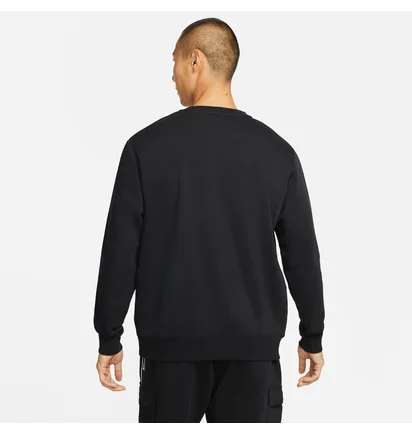 Свитшот мужской Nike Nsw Repeat Sw Crew Bb Black Dx2029-010