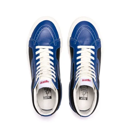Кеди чоловічі Vans Vault Sk8-Hi Reissue Lx Blue/Black VN0A4BVHXHU1