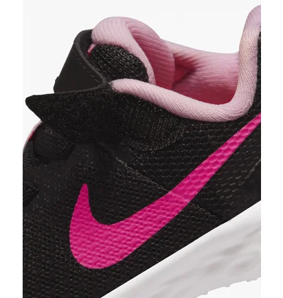 Кроссовки детские Nike Revolution 6 Nn (Tdv) Black Dd1094-007