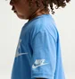 Футболка дитяча Nike Futura Evergreen Short Sleeve T-Shirt Light Blue 86J575-B9F