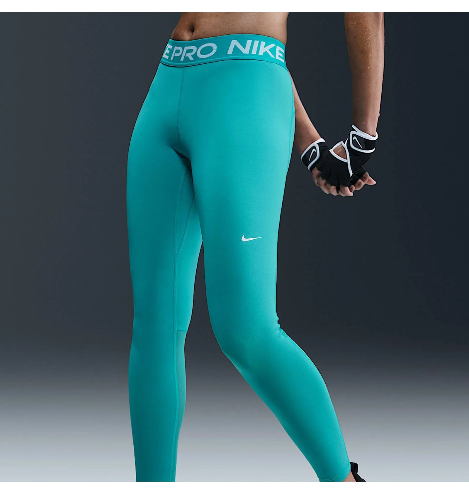 ᐉ Лосини жіночі Nike Pro Turquoise CZ9779-345 - придбати в
