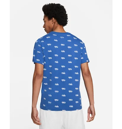 Футболка мужская Nike M Nsw Tee Printed Club Lbr Blue DA0514-480