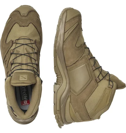 Ботинки унисекс Salomon Xa Forces Mid Gtx En Beige L40977900