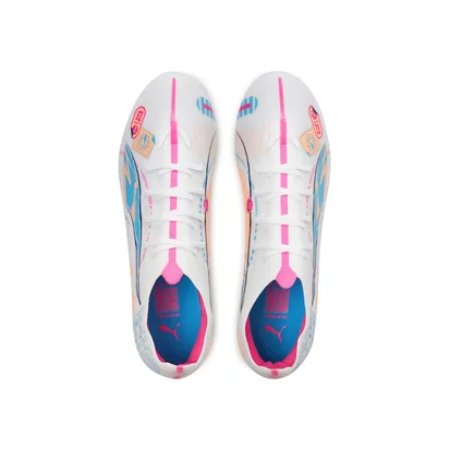 Бутси унісекс Puma Ultra 5 Match Fg/Ag Volume Up F01 White 108064-01